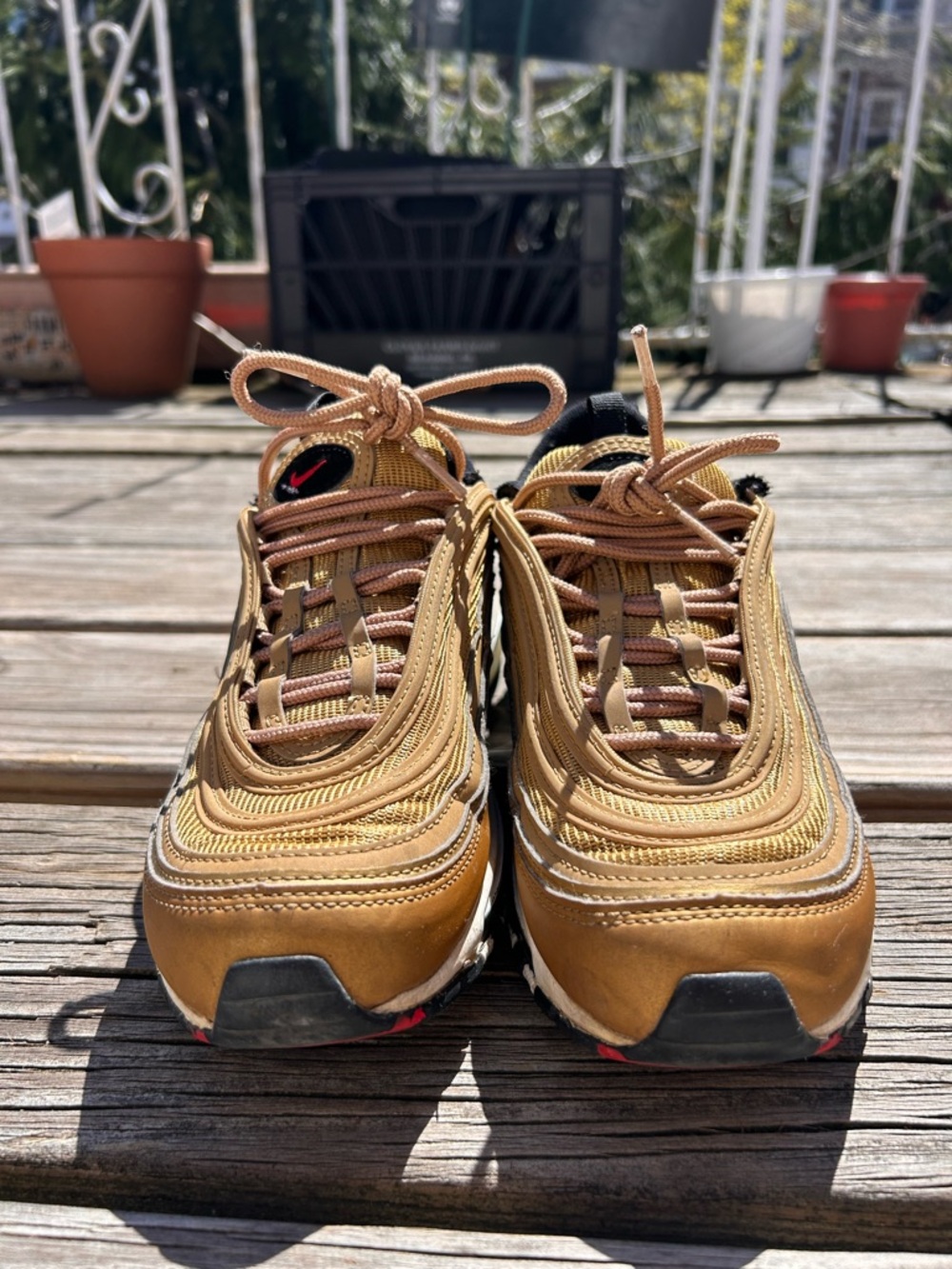 Nike Air Max 97 Wheat/Tan Trail-Inspired Sneakers